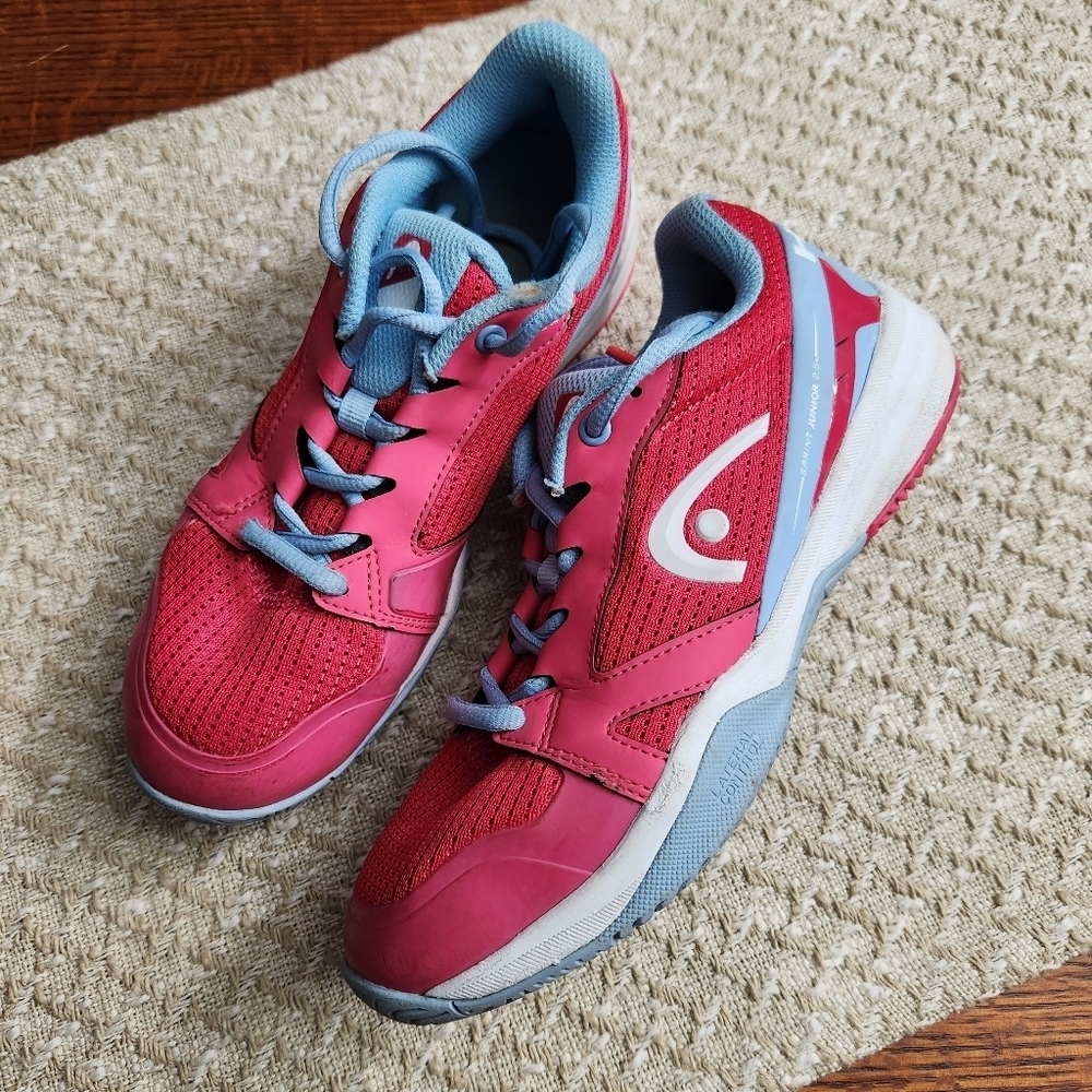3/$25 Girls Head tennis sneakers size 5.5